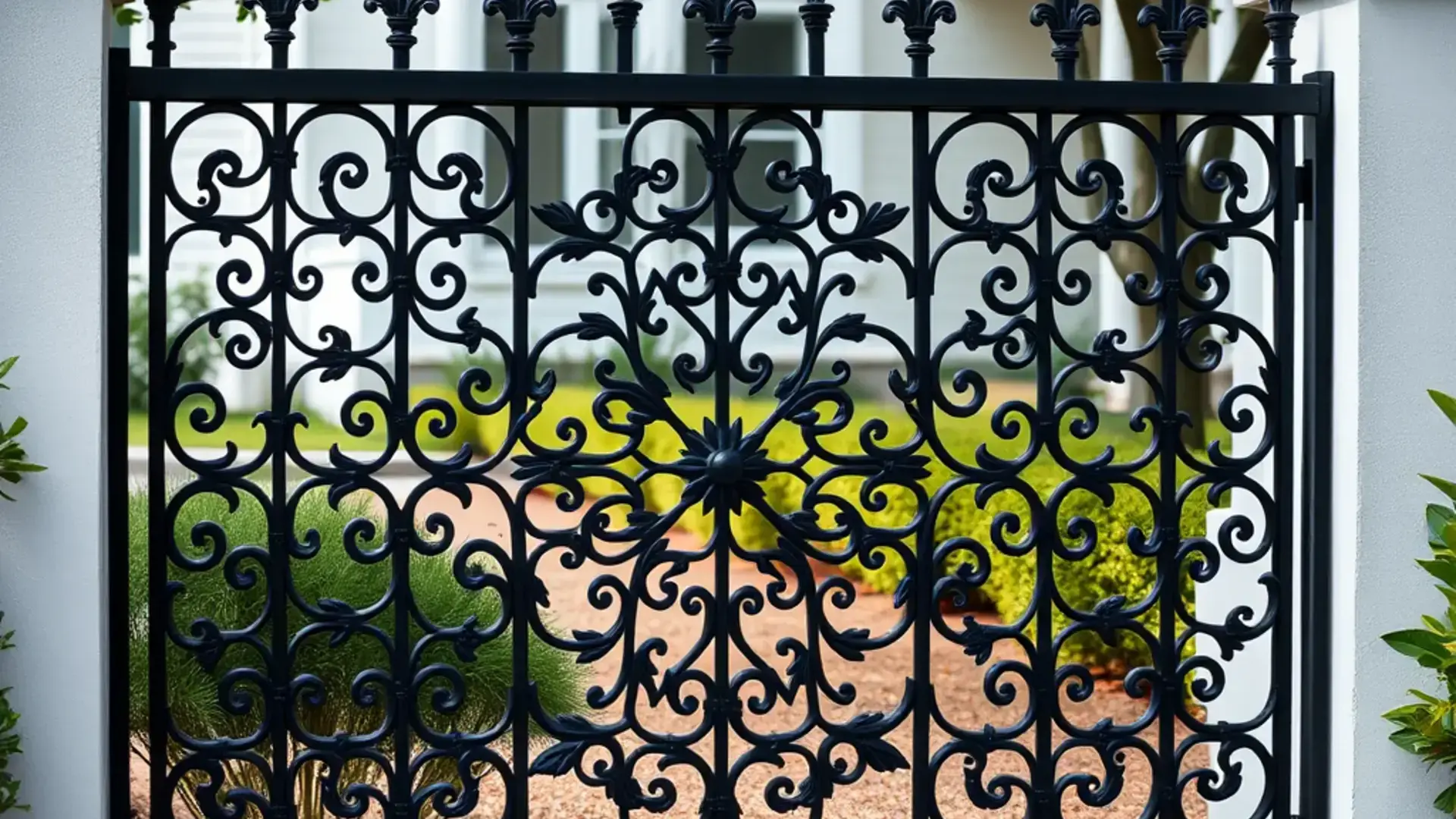 Decorative fence panel