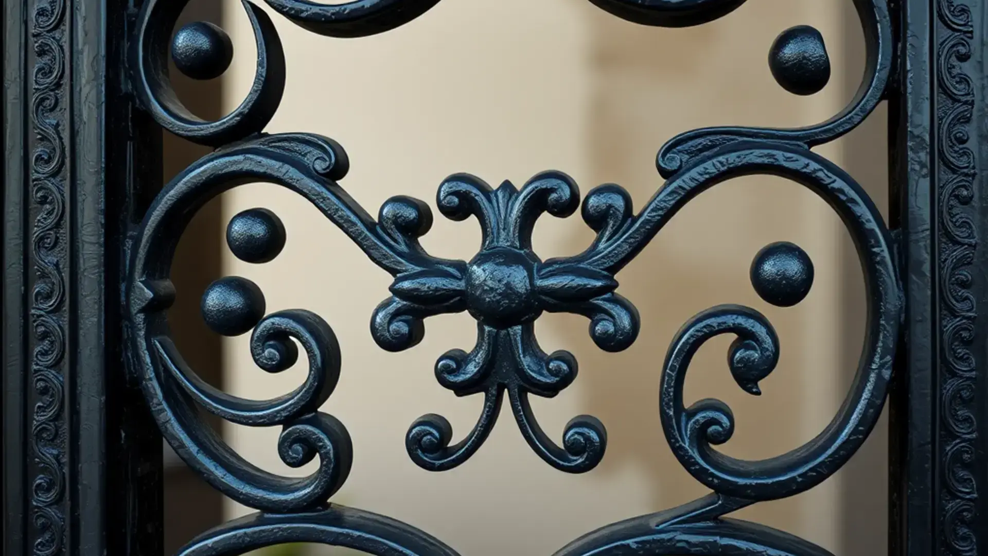 Ornamental iron work