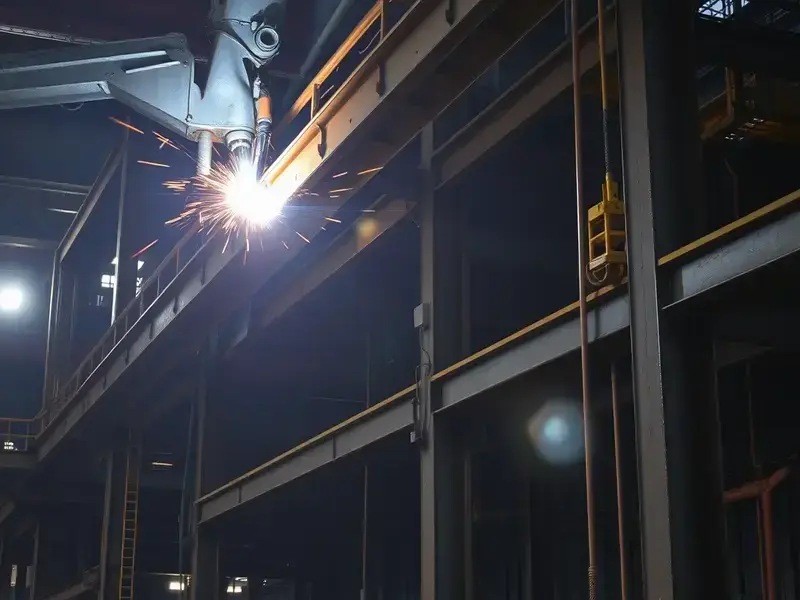 Structural steel welding